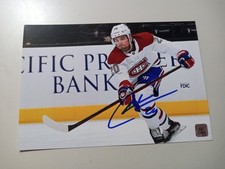 Chris Wideman Montreal Canadiens 4x6 Photo Signed Autograph Signature Auto Coa