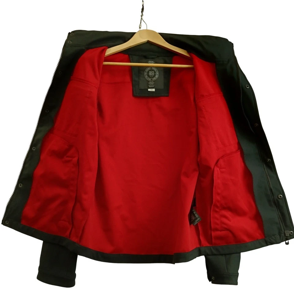 883 Police "Arvin" Negro Resistente Denim Informal Hombre Chaqueta Reino Unido Grande-Preciado Foto 4 de 4