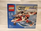 Lego City Rescue Helicopter Set 7903  w/ Instructions, Nearly Complete
