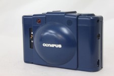 Rare Blue MINT Strap Olympus XA2 A11 35mm Point Shoot Film Camera From JAPAN