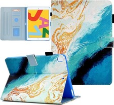 Image of iPad 9.7 Case - PU Leather Smart Cover with Multi-Angle View Adjustable Stand A