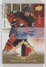 2021 Upper Deck Team Canada Juniors /199 Tier 1 Danny Zhilkin #26 Patch Auto h8y