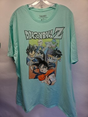 DRAGON BALL Z Toei Animation - Turquoise Men's Graphic T-Shirt Size 2XL