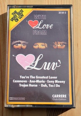 Musikkassette LUV *With Love From LUV* (Carrere) The Very Best Of... Cassette MC