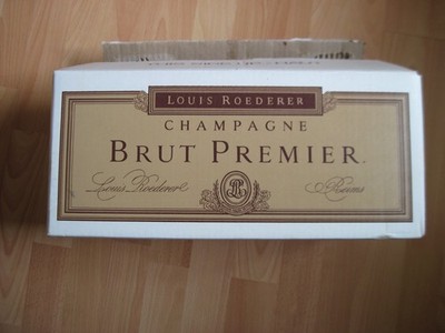 Louis Roederer Brut Premier 1985, leerer Originalkarton Achtung Ohne Inhalt !!!
