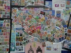 (LOT-BULK 871) + 1000 ASIA stamps to sort (photo in text)