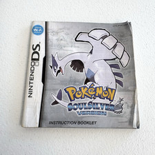 Pokemon SoulSilver Version Nintendo DS MANUAL ONLY Instruction Booklet Original