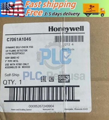 1PC ONE Honeywell C7061A 1046 UV Flame Detector C7061A1046 US Free TAX