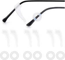Anti-Slip Eyeglass Ear Grips Hook Comfortable Silicone Temple Tips Sleeve Retain