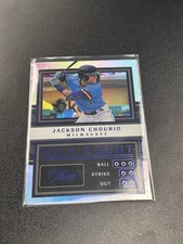 Jackson Chourio 2023 Panini Three and Two - Full Count #FC-JC /150 (RC)