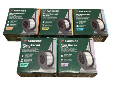Parkside Flux Cored Welder Welding Wire Gasless Steel Mig 0.6mm 0.8mm 0.9mm 1mm