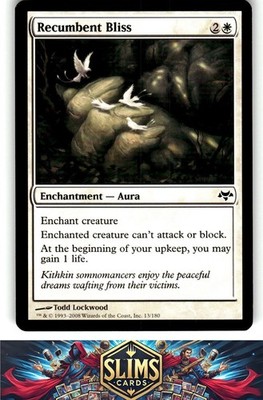 Magic the Gathering MTG Eventide Recumbent Bliss #13 Buy 2 Get 1