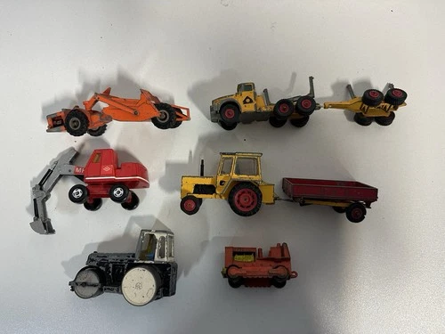 vintage diecast Work vehicles Dinky Corgi Others X 7