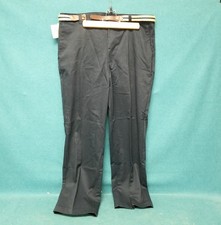 NWT David Taylor Navy Blue Dress Pants Chinos Stain Repellent Pants 36x29 w Belt