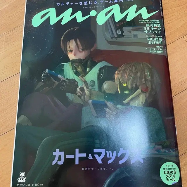 Milky Subway Anan Magazine Heavily Used Sticker No Cover