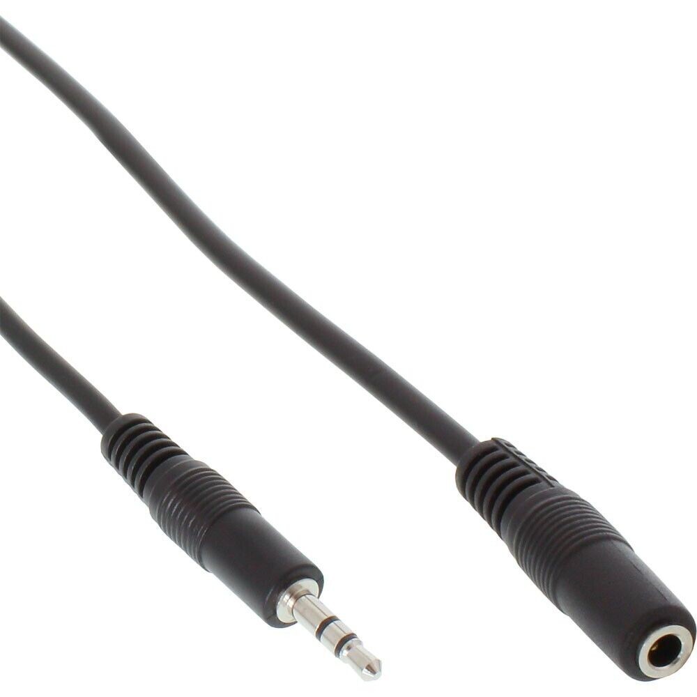 InLine Cavo Audio Jack 3,5mm maschio / femmina, Stereo, 1m