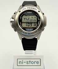 Casio SPF-100 Sea Pathfinder Titanium Log Memory Quartz Divers Watch - Rank B
