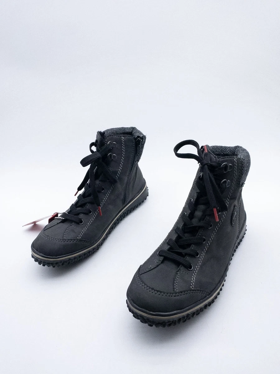Stivali Donna Easy Street Kory - Grigio Opaco, Taglia 40 - Stivaletto Con Tacco A Blocco E Cerniera