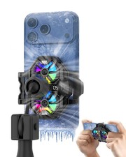 Dual Core Cooler with Clip, Cell Fan with Screw, Cooling Fan for Gaming and L...
