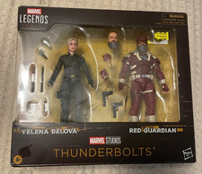 MARVEL LEGENDS THUNDERBOLTS YELENA BELOVA RED GUARDIAN 2 PACK