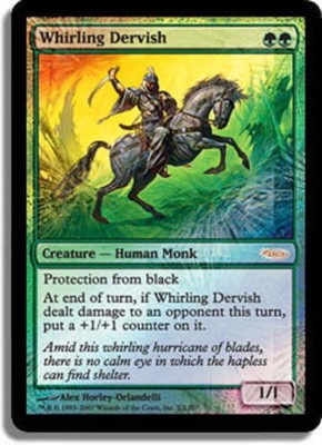MTG Whirling Dervish - MSS Foil, Moderate Play, English Promo: Unique & Misc.