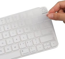 Keyboard Cover Skin for 2024 2023 2021 Apple Imac 24 Inch Magic Keyboard M4 M3 C