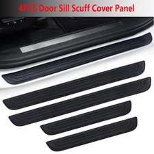 4pcs Car Door Scuff Sill Cover Panel Step Portector For Chevrolet Accessories