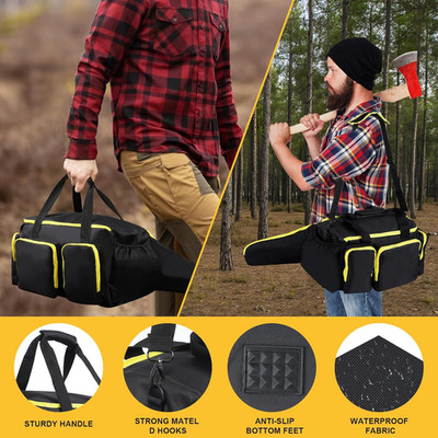 Chainsaw Case, Chainsaw Storage Bag for DEWALT, EGO, Greenworks, 10 & 12 Inch...