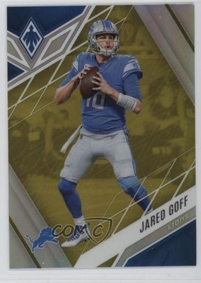 2022 Panini Phoenix Yellow 18/75 Jared Goff #83 0rd2