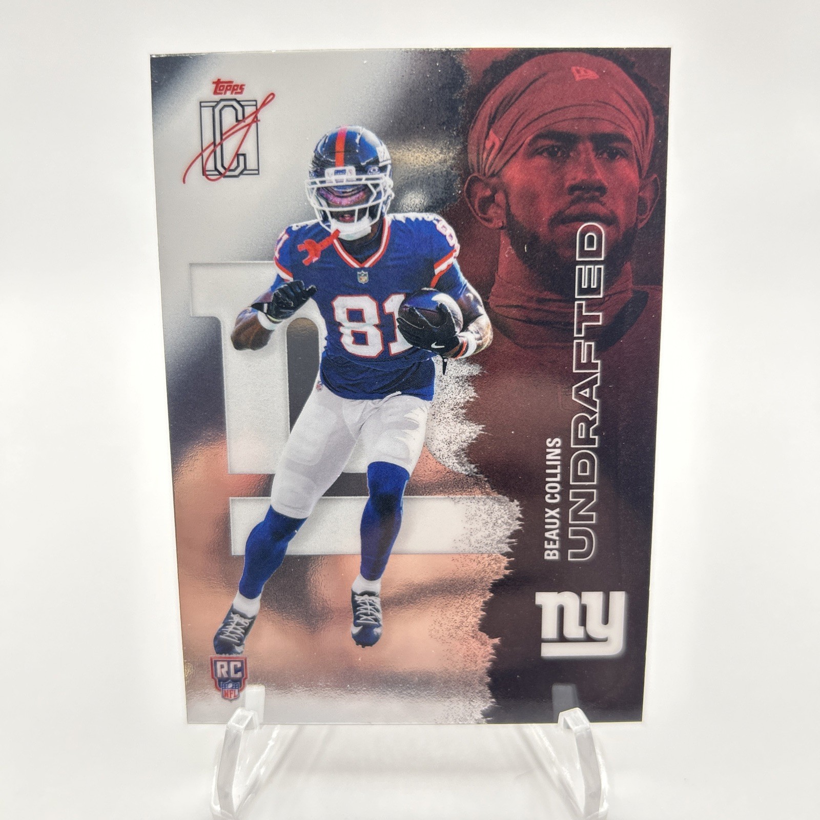 2025-26 Topps Signature Class #245 Beaux Collins Chrome REFRACTOR