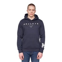 Henleys Hentyme Herren Freizeitdesigner Smarte Mode Pullover Hoodie Navy