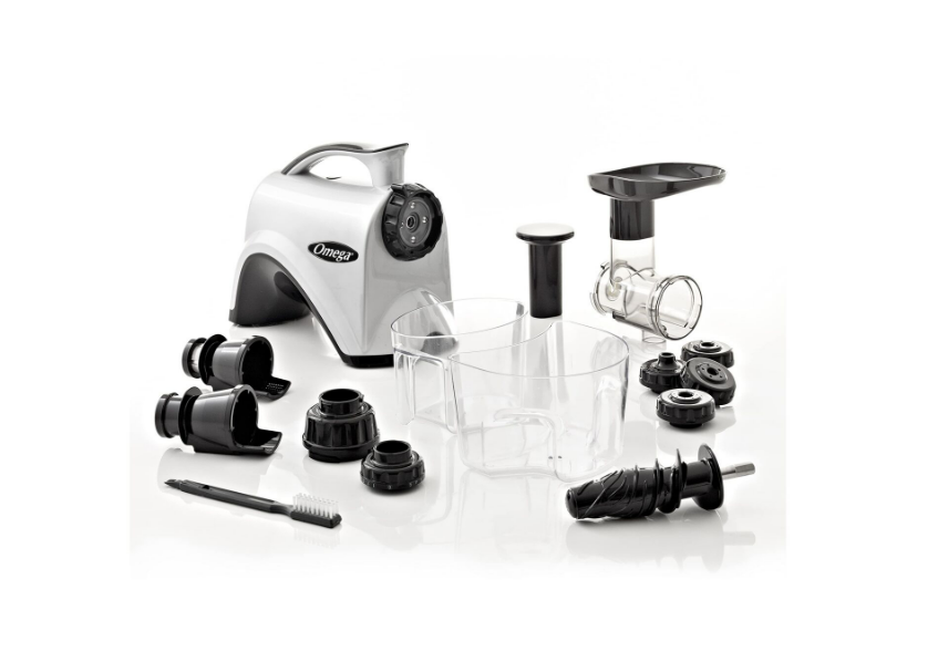 Omega Nutrition System NC800HDS Juice Extractor 150 W Silver