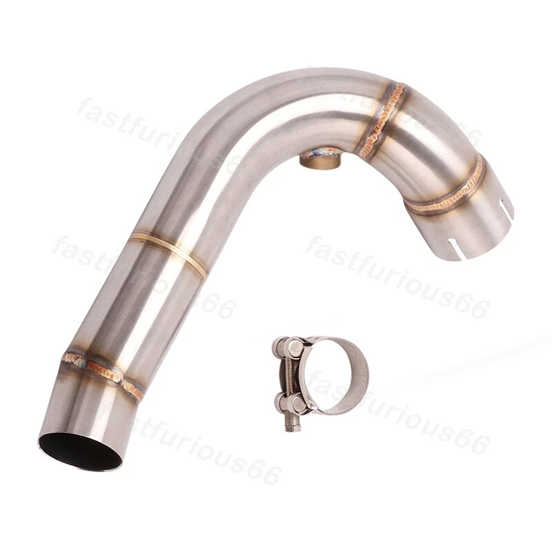 Puntas silenciadoras de tubo de enlace de escape medio deslizables para Honda CBR600RR 2007-2023 Foto 2 de 4