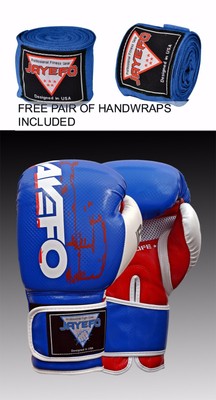 Leather Boxing Gloves Muay Thai Punching Bag Sparring Glove Kick Boxing MMA