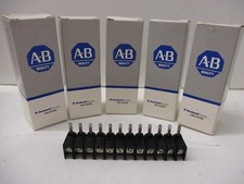 *NEW* (LOT OF 5)  ALLEN BRADLEY 1492-N20 SERIES A FANNING STRIP 12-TERMINAL