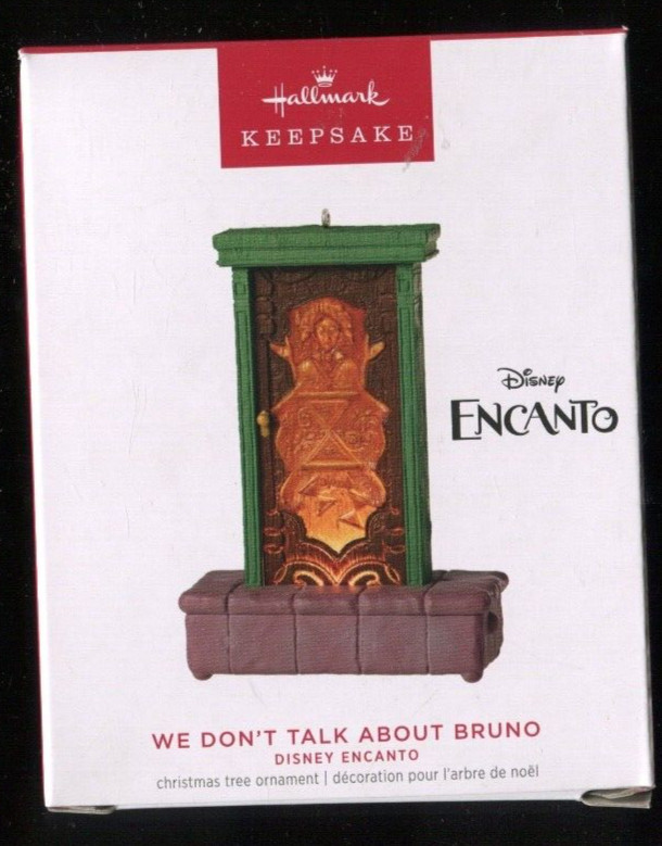 2023 Hallmark Ornament - WE DON'T TALK ABOUT BRUNO - Disney Encanto - New in Box