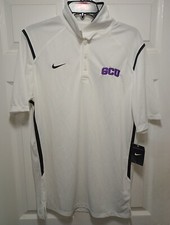 Dri-fit Nike Game Day Football Polo Men’s M 658085 106 White/Black GCU brand NWD