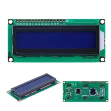 1602 16x2 Character LCD Display Module HD44780 Controller Blue Blacklight