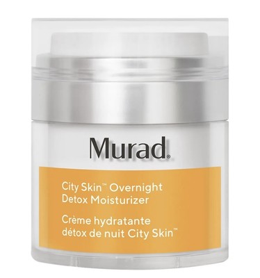 $74 MSRP MURAD CITY SKIN ENVIRONMENTAL SHIELD OVERNIGHT DETOX MOISTURIZER CREAM