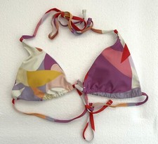 Triangle Bikini Groovy Multicolor Bikini Set Size Large run Smaller.