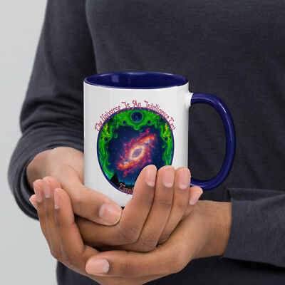 Timothy Leary Quote Mug Universe Intelligence Psychedelic Cosmic LSD