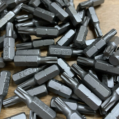 20x T25 TORX Bit S2 Stahl T25 Bits Schraubendreher Bit-Satz Top Sale Deal 