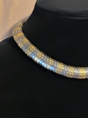 Collar corto vintage de metal. - Imagen 6 de 9