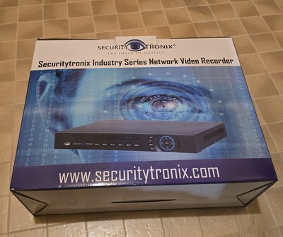 Securitytronix Industry Series 8CH Stand Alone NVR NEW!