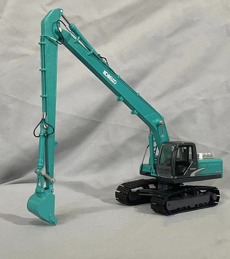 ミニカー KOBELCO SK200H 1:50 KOBELCO SK200-8 Extended Arm Excavator Construction