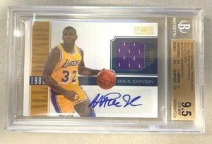 10 11 National Treasures 所有十年材料签名 9 魔术师约翰逊3 10 Ebay