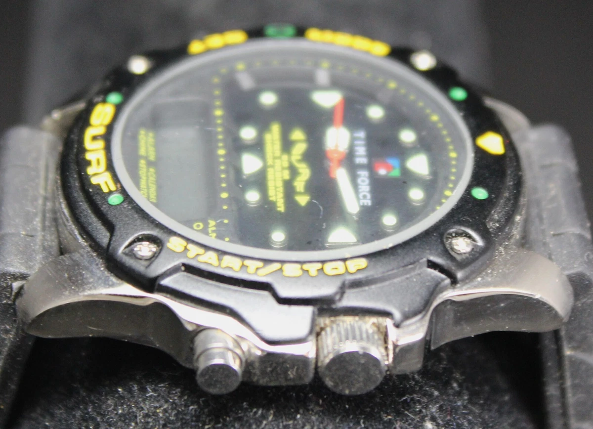 Time Force Surf 50m Analog & Digital Watch - Quartz