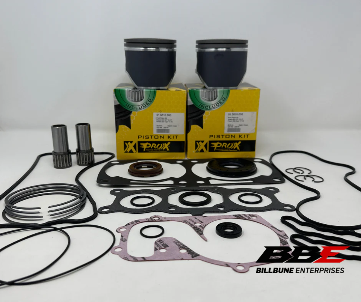 17-'19 Polaris 800 Axys, Rush Top End Kit Standard 85.00mm Piston Kits / Gaskets