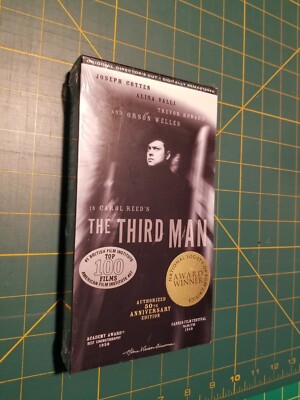 The Third Man (VHS, 1999, 50th Anniversary - Uncut British Version)