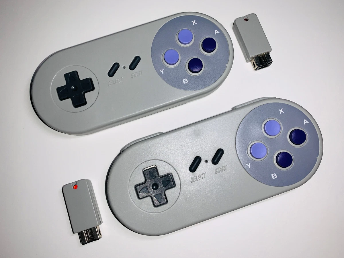 SNES Super Nintendo Classic Mini Wireless Controller NEW 3RD Party